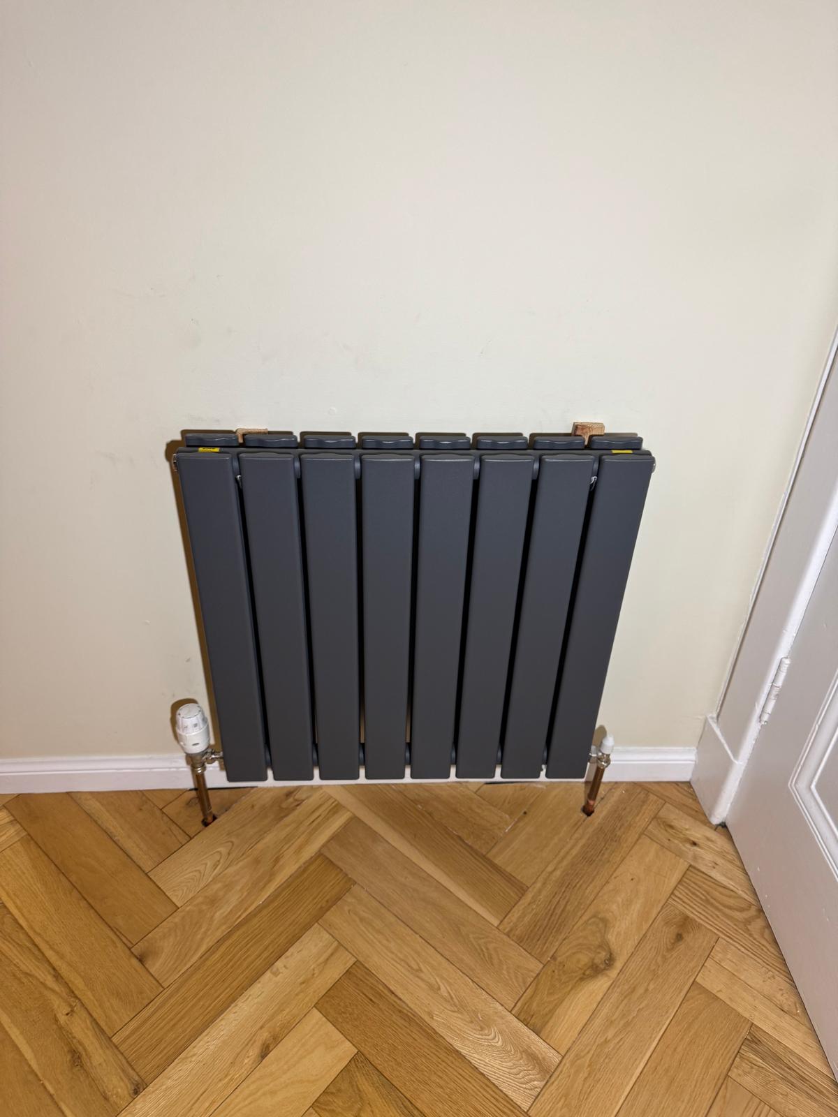 Radiator install in Dennistoun, Glasgow